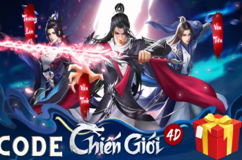 Code Chiến Giới 4D mới nhất tháng 09/2024 | Code Chiến Giới 4D free 100%