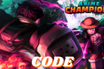 Code Anime Champions Simulator mới nhất tháng 09/2024 | Code Anime Champions free 100%