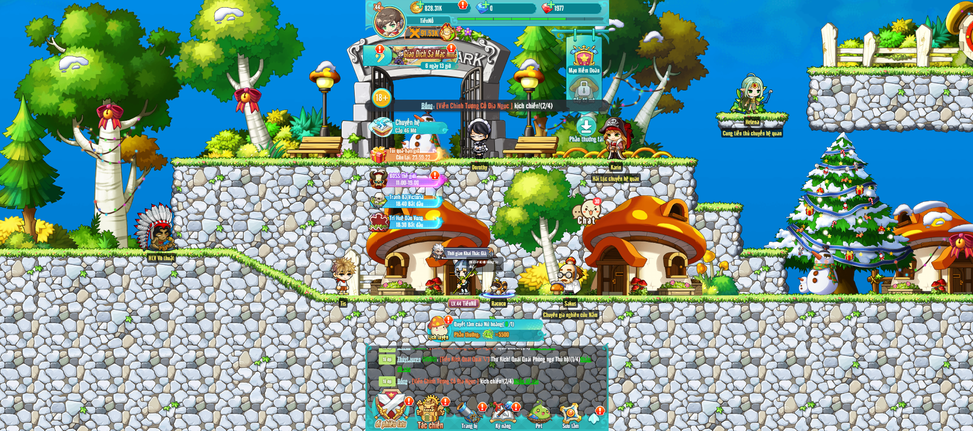 đồ họa MapleStory R: Evolution