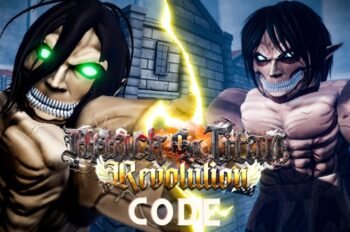 Code Attack on Titan Revolution mới nhất tháng 09/2024 | Code game free 100%