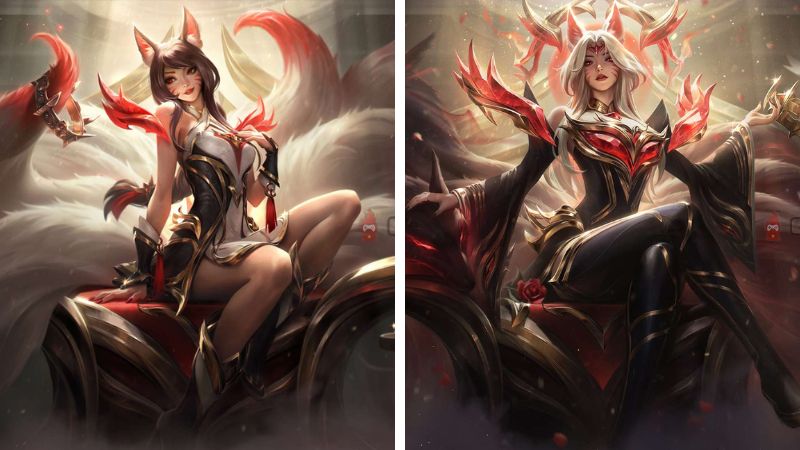 skin lelbanc và ahri của faker