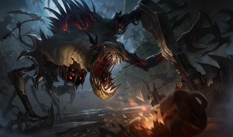 Augran có chiêu thức khá gióng với Fiddlestick