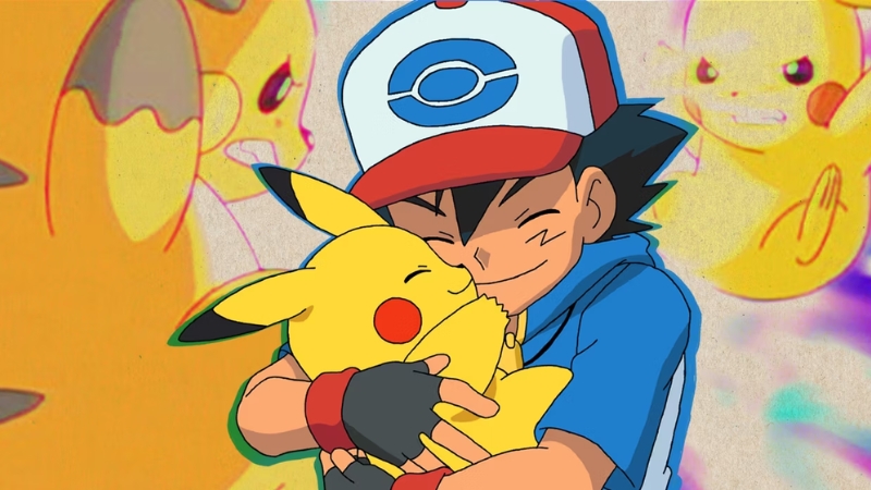 Có một sự khác biệt rõ ràng về sức mạnh giữa Pikachu trong trò chơi Pokémon và Pikachu của Ash trong anime